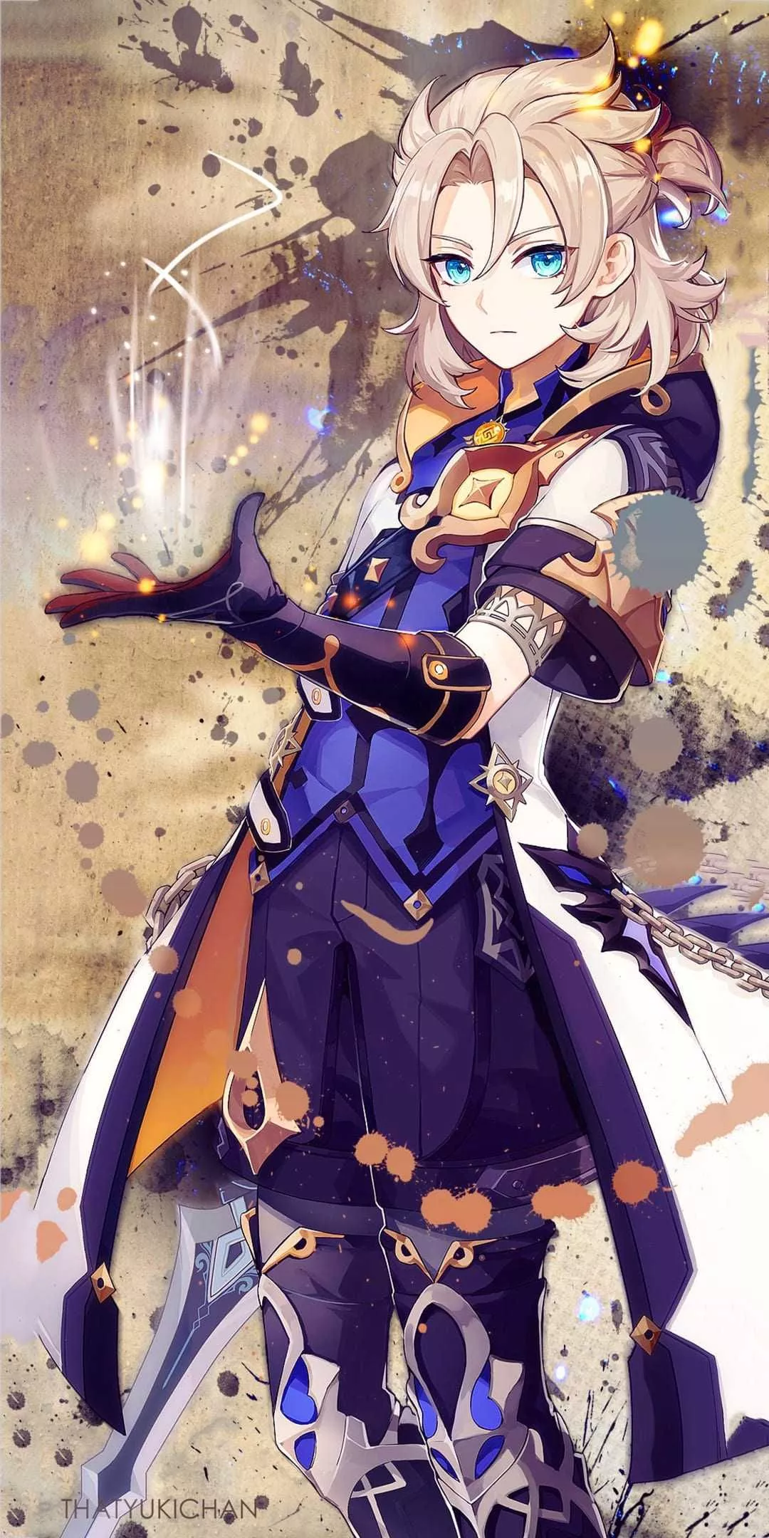 Awesome Albedo Genshin Wallpaper