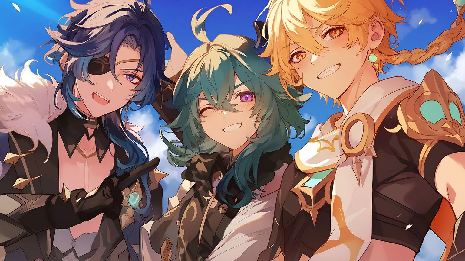 Genshin Impact Team Wallpaper