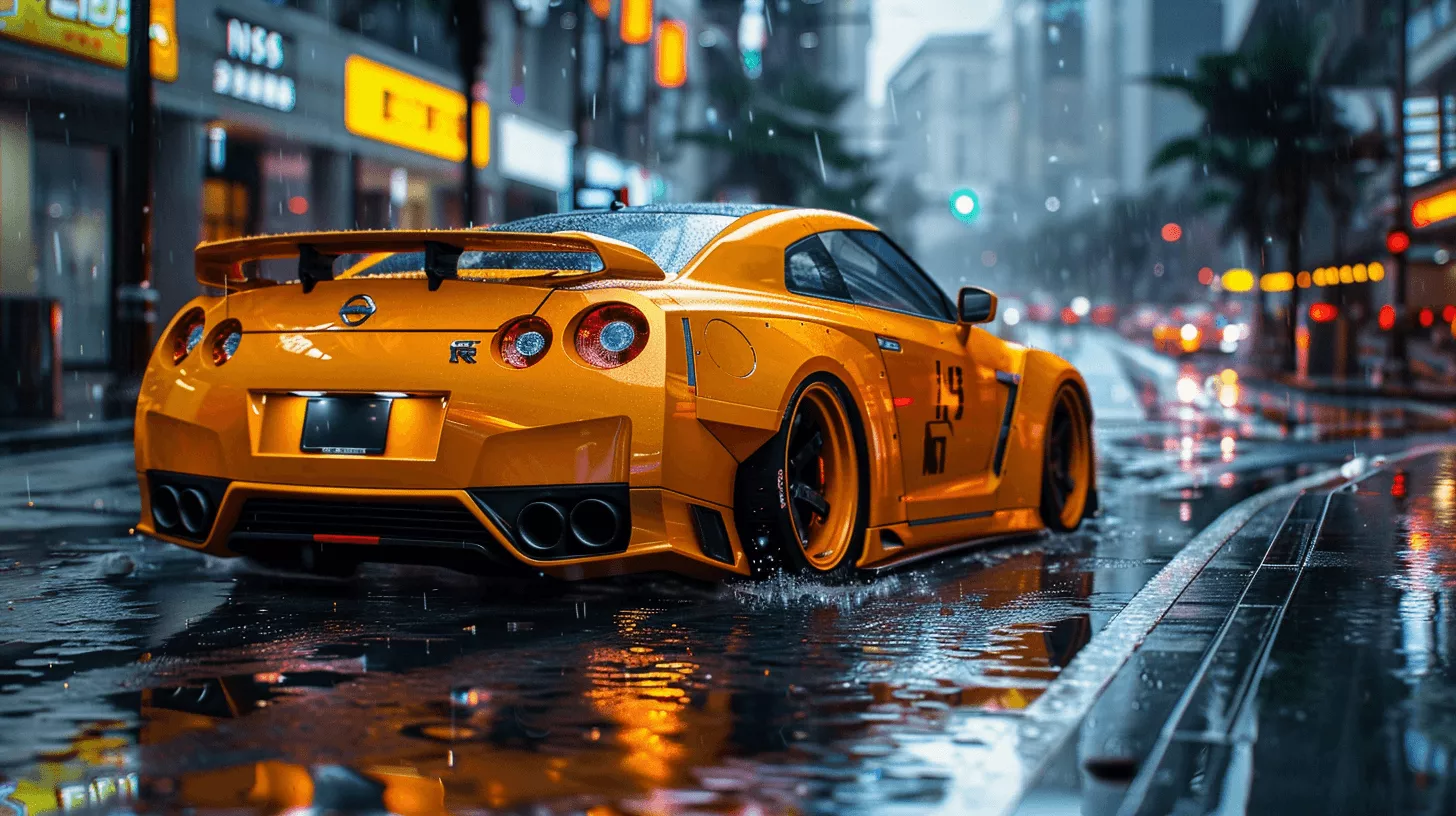 Nissan GTR 4k Desktop Wallpaper