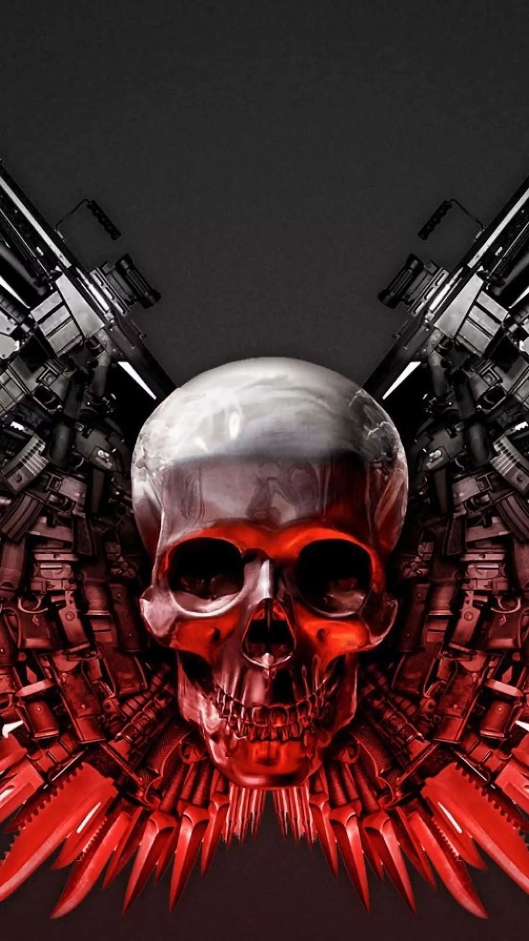 Galaxy Skull Wallpaper