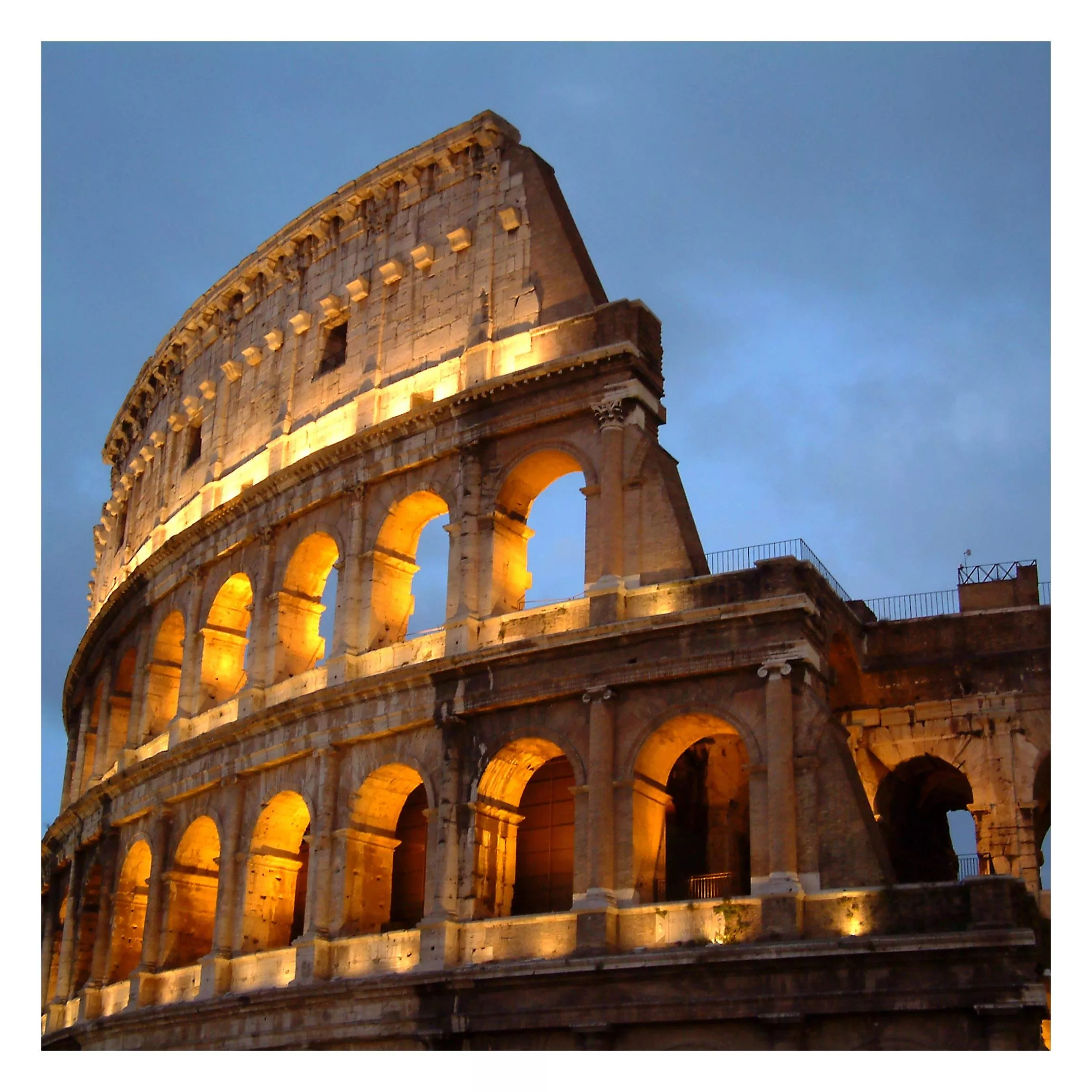 Non Woven Wallpaper Colosseum At Night