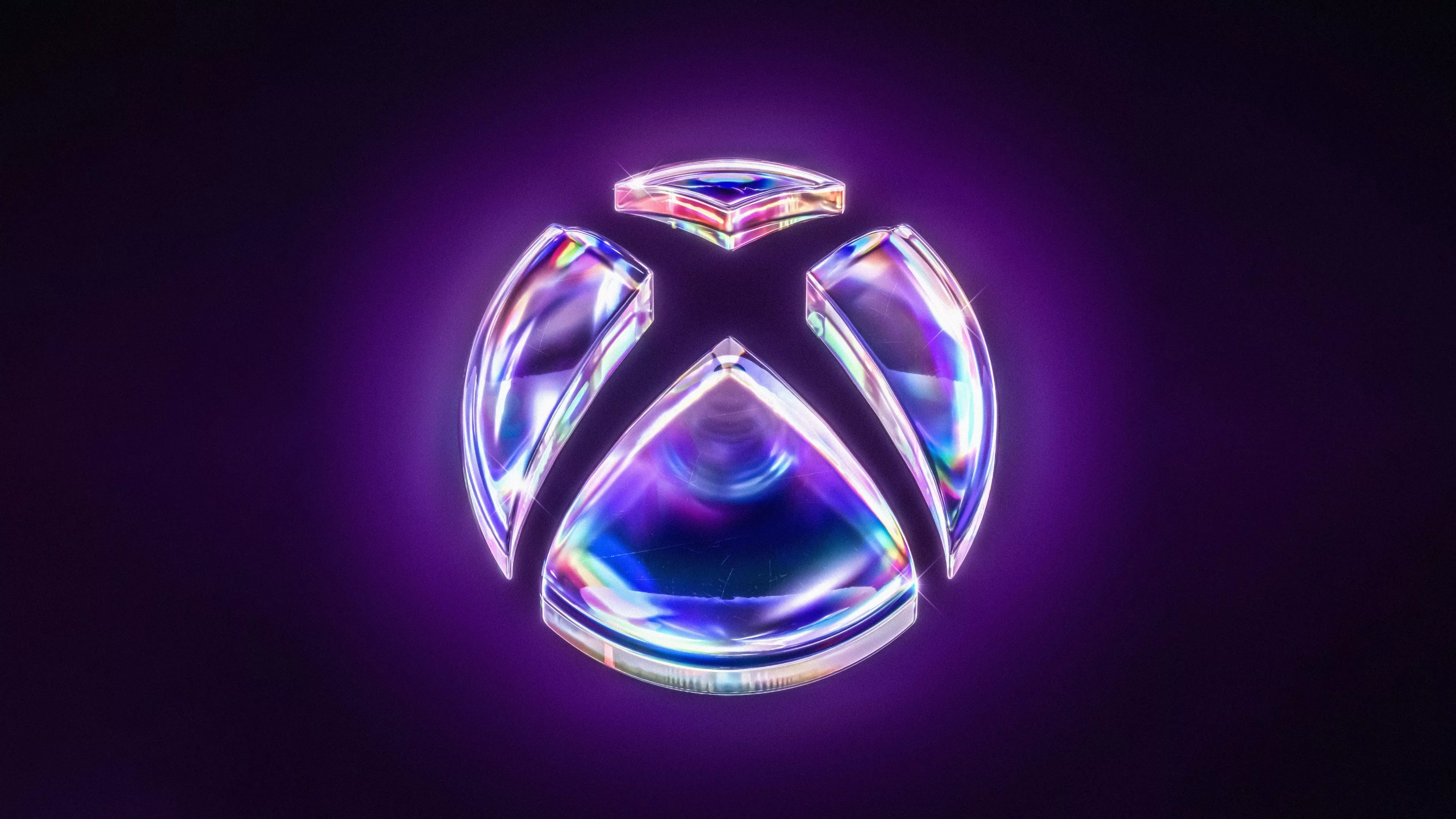Xbox logo Wallpaper 4K, Purple