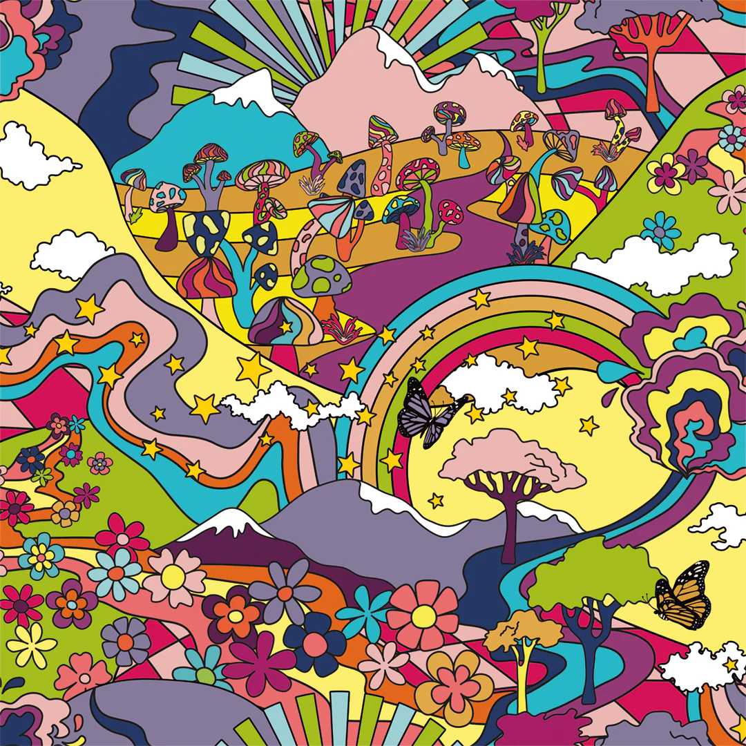 Trippy Psychedelic Wallpaper