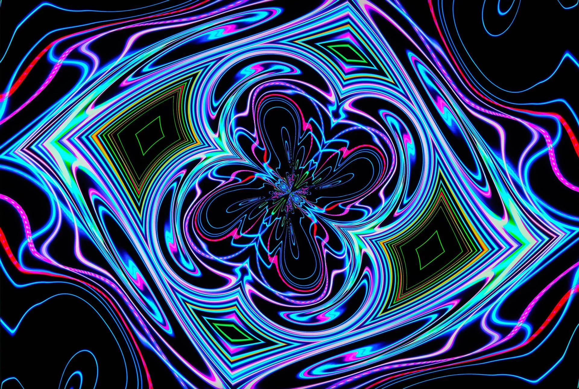 Trippy Dark Aesthetic Wallpaper