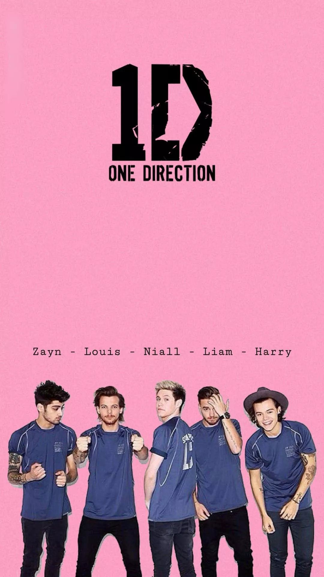 One Direction Themed IPhone Wallpaper