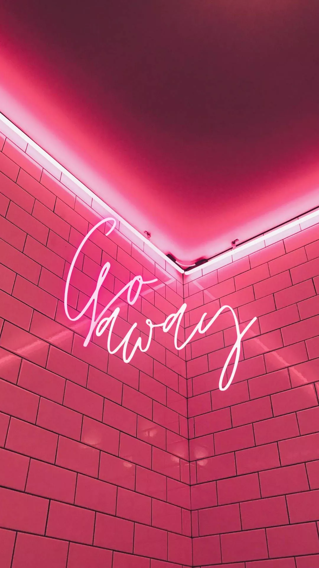 iPhone Baddie Go Away Wallpaper