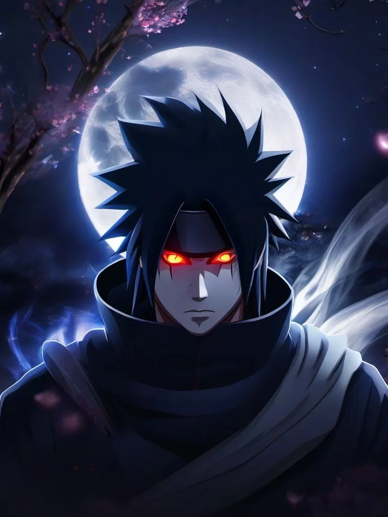 Sasuke Dark Wallpaper 4k , Mobile iPhone