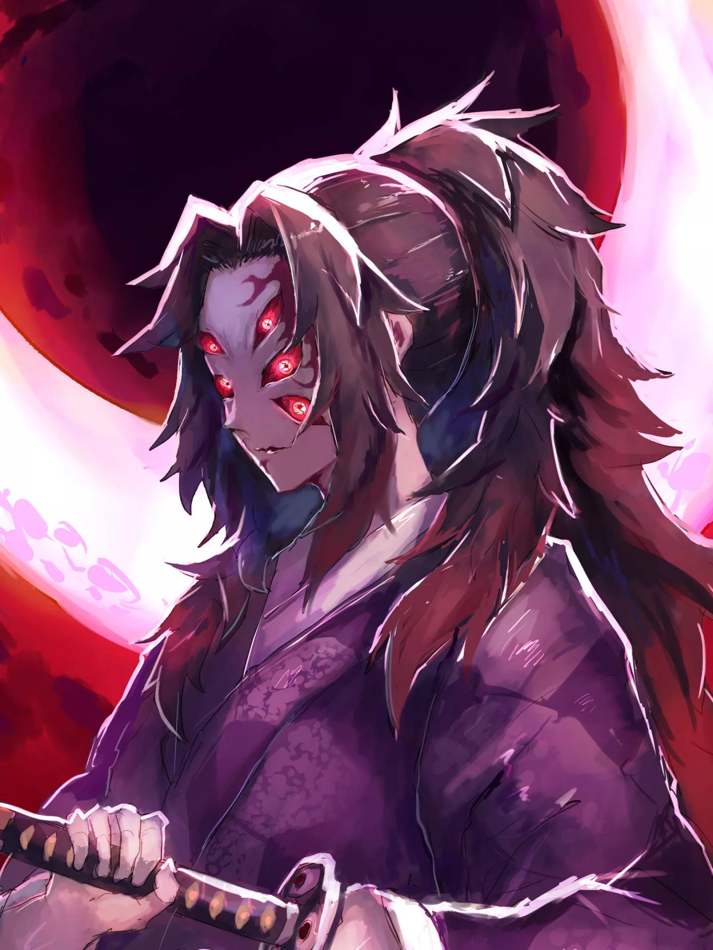 Thrilling Kokushibo Demon Slayer iPhone