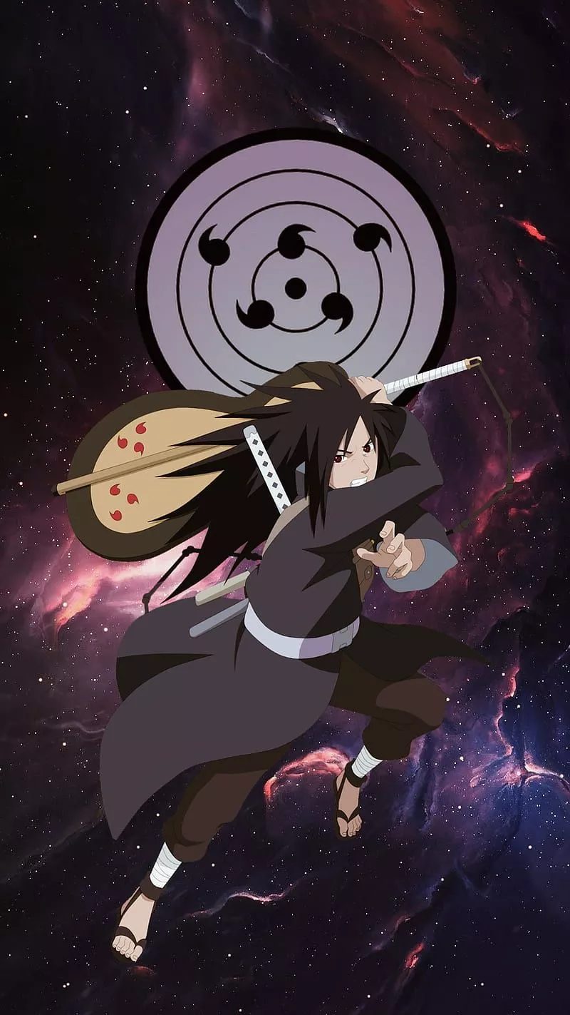 Madara uchiwa, anime, iphone, madara