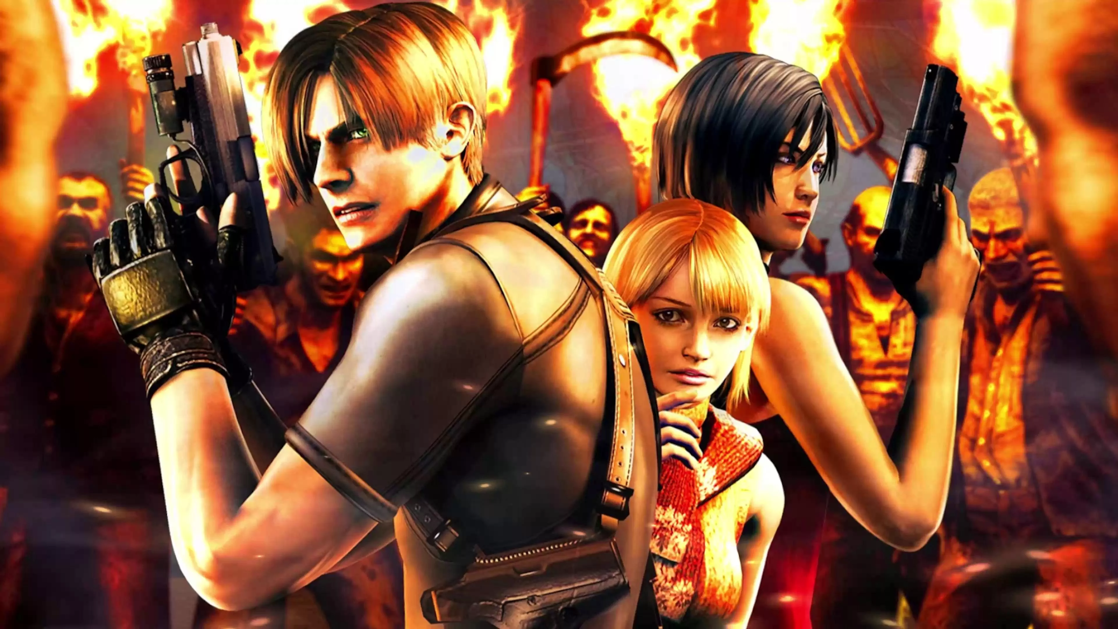 Krauser, Leon, Ashley Resident Evil 4