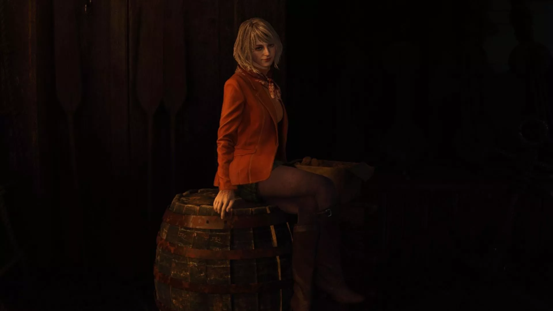 game characters, smiling, Resident Evil