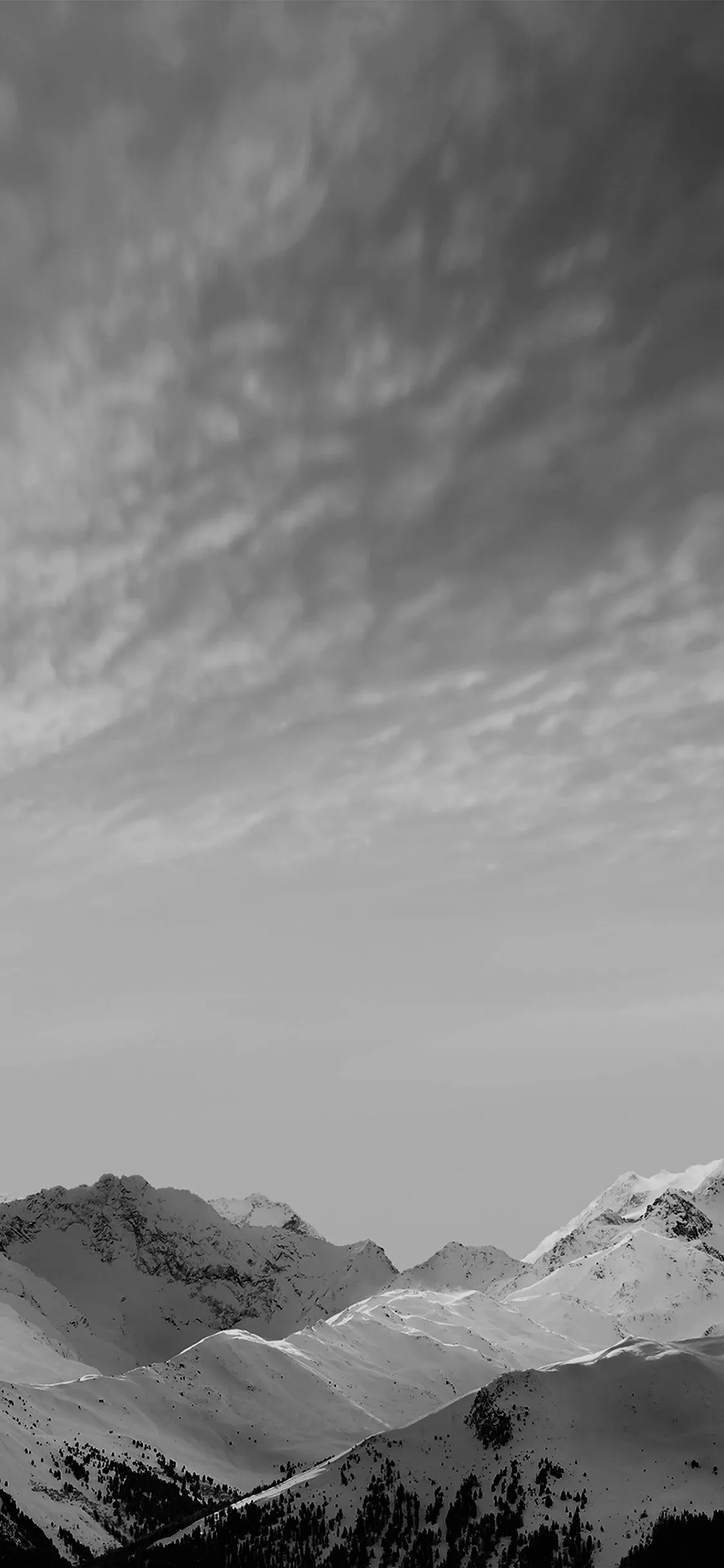 Wallpaper Snow Mountain Ios8