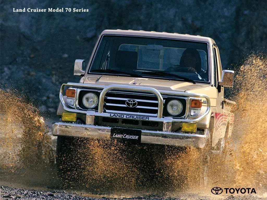 Toyota Land Cruiser Computer Desktop
