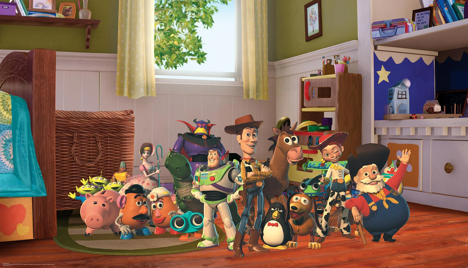 Roommates Toy Story Peel And Stick Wall