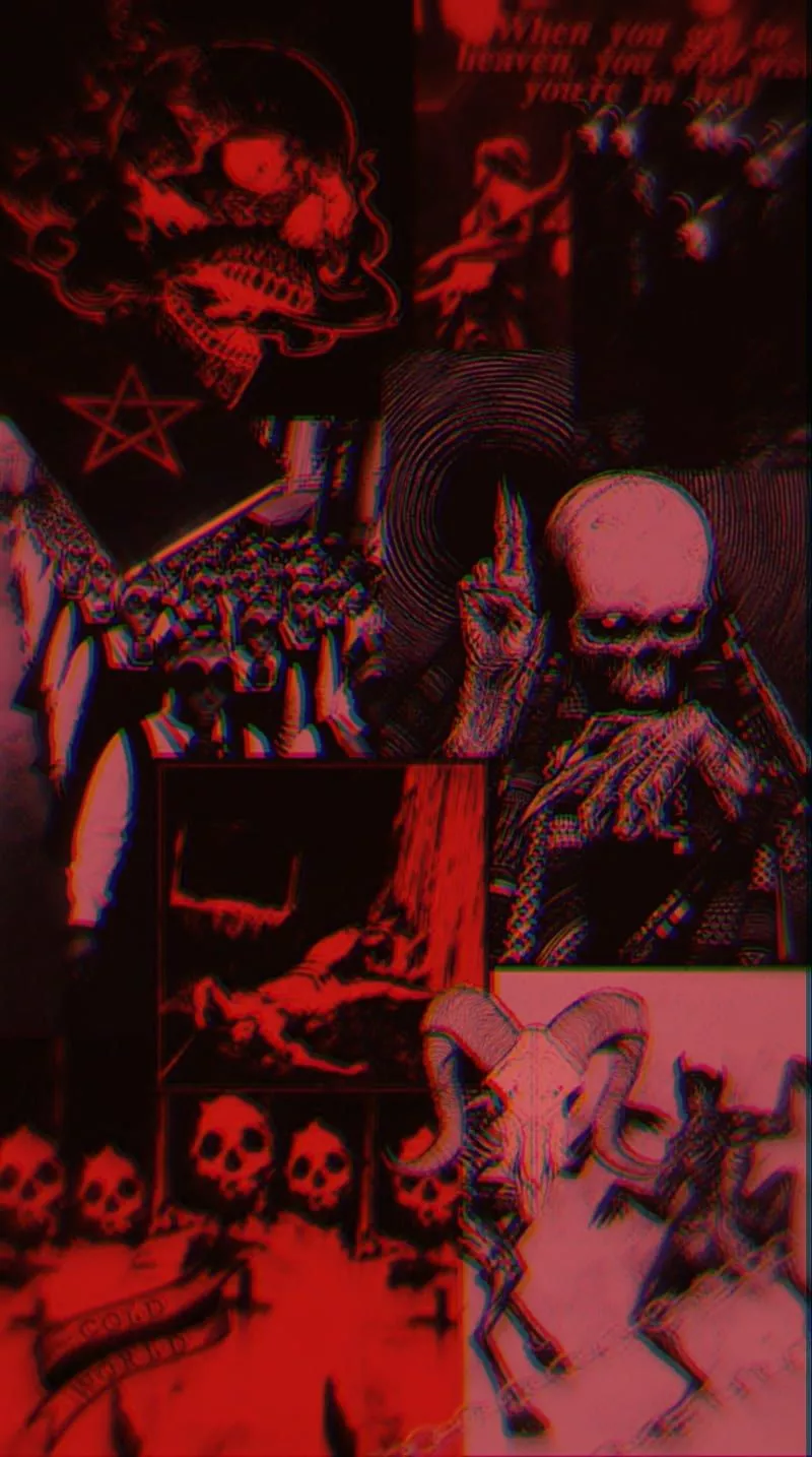 Grunge, grunge aesthetic, red, black