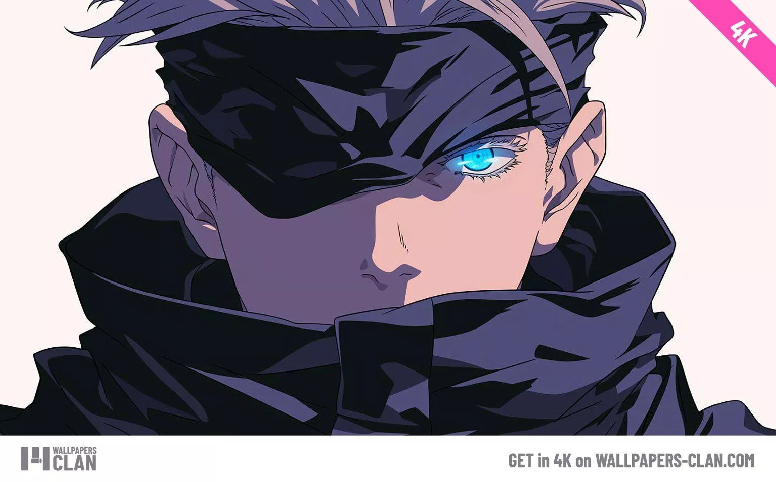 Satoru Gojo Blue Eyes Desktop Wallpaper Wallpaper HD