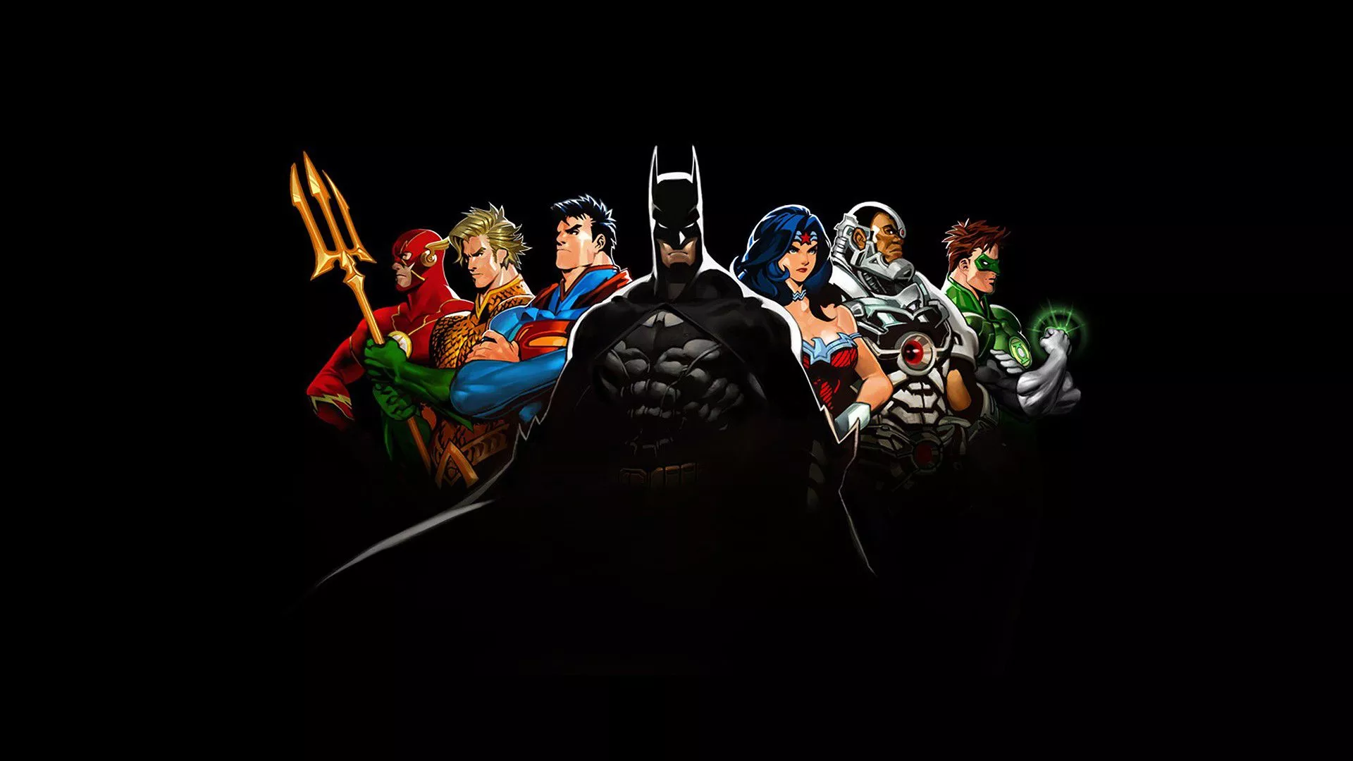Wallpaper Wonder Woman, black, Batman