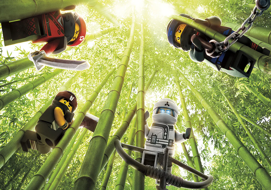 NINJAGO Lego Woven Self Adhesive