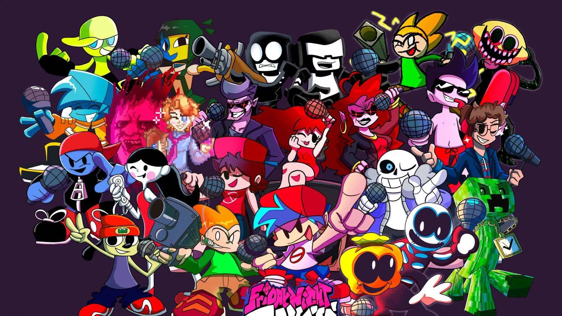 Engaging Action In Friday Night Funkin