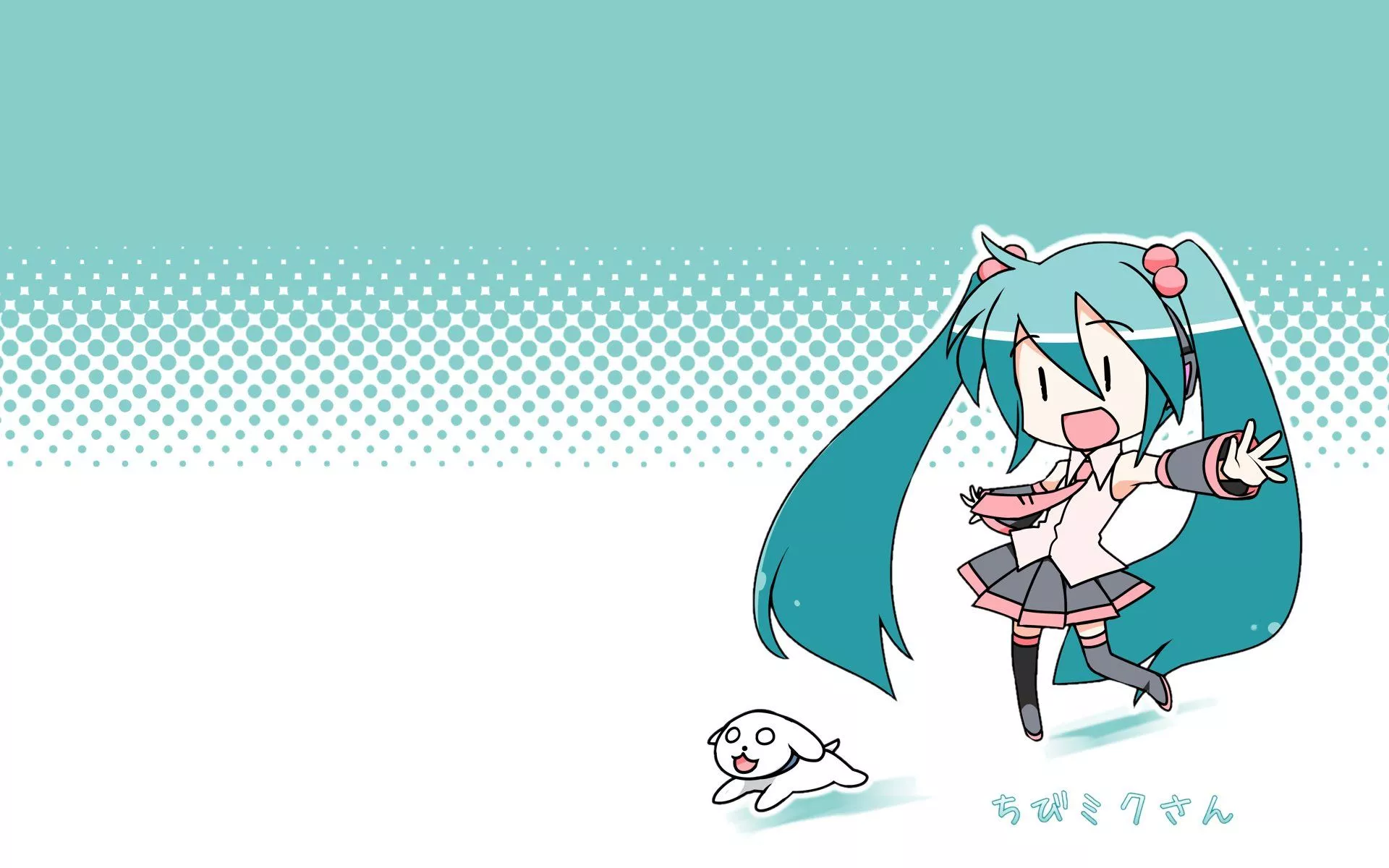 Download Puppy Hachune Miku Chibi Anime