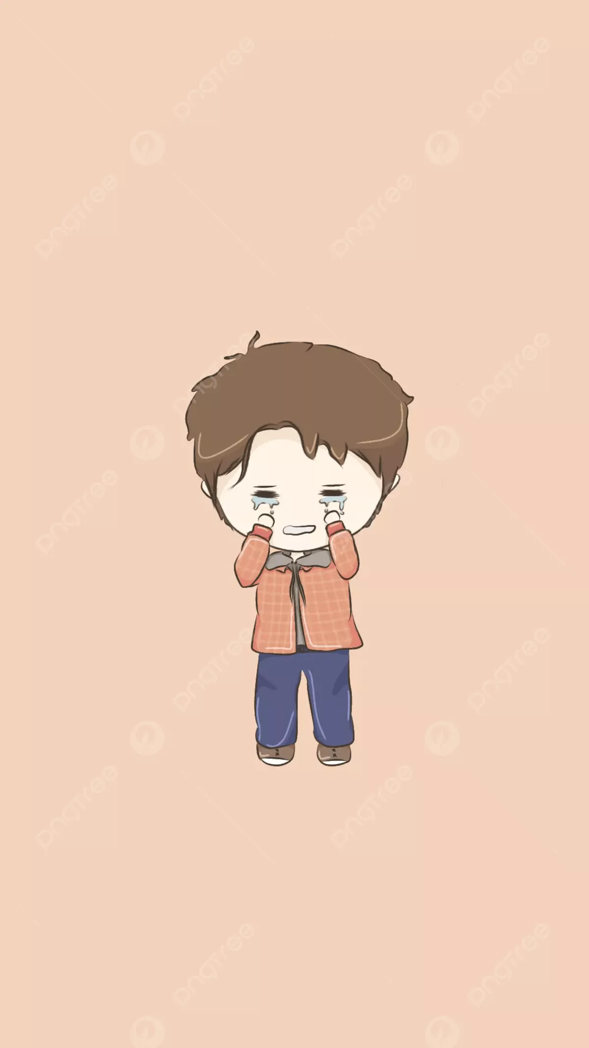 Chibi Boy Cute Kawaii Background