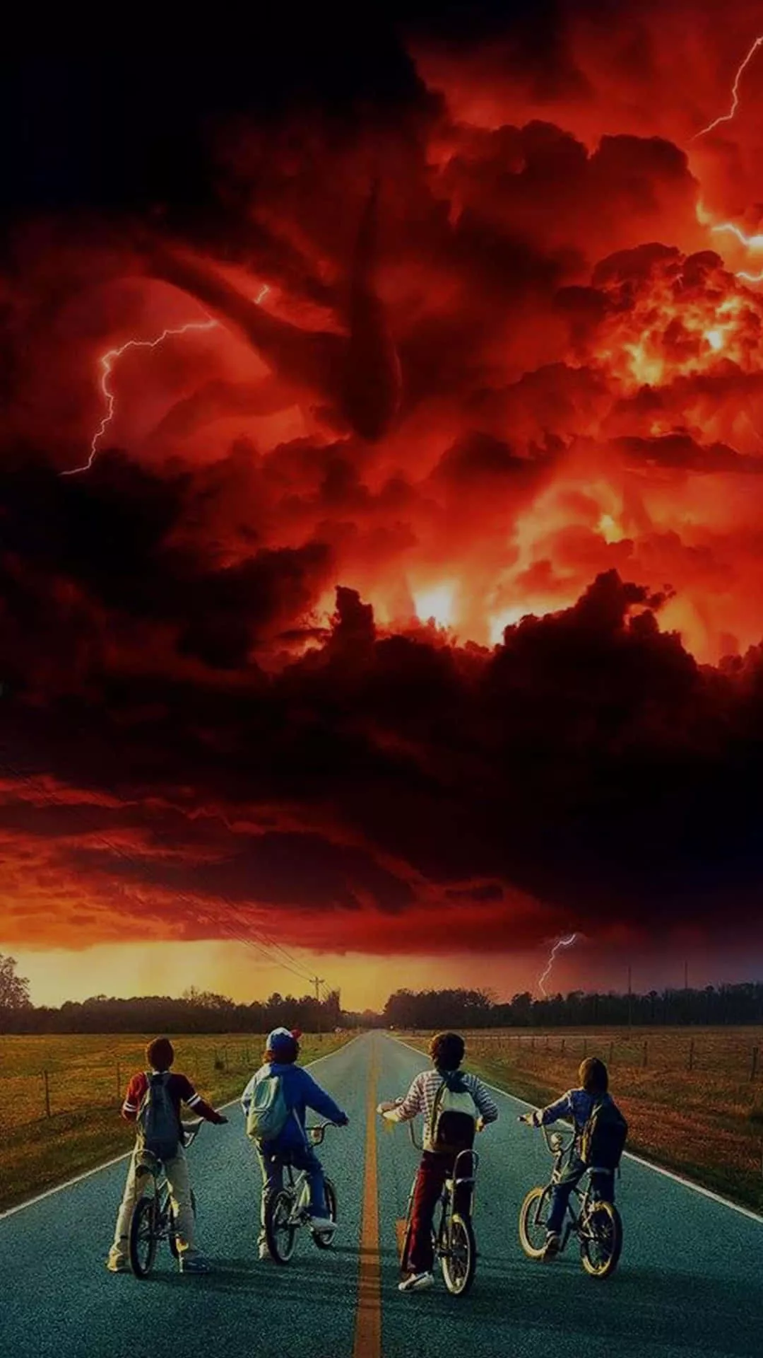 Stranger Things Sky Wallpaper