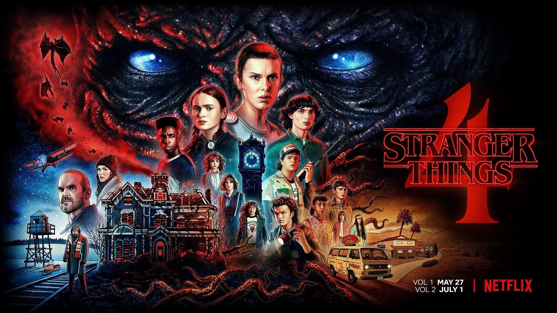 Show Stranger Things HD Wallpaper