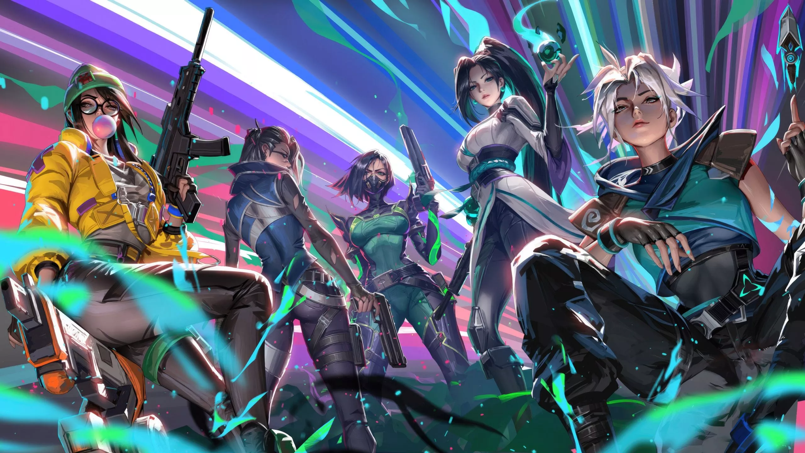 Valorant Wallpaper 4K, Girls, Viper