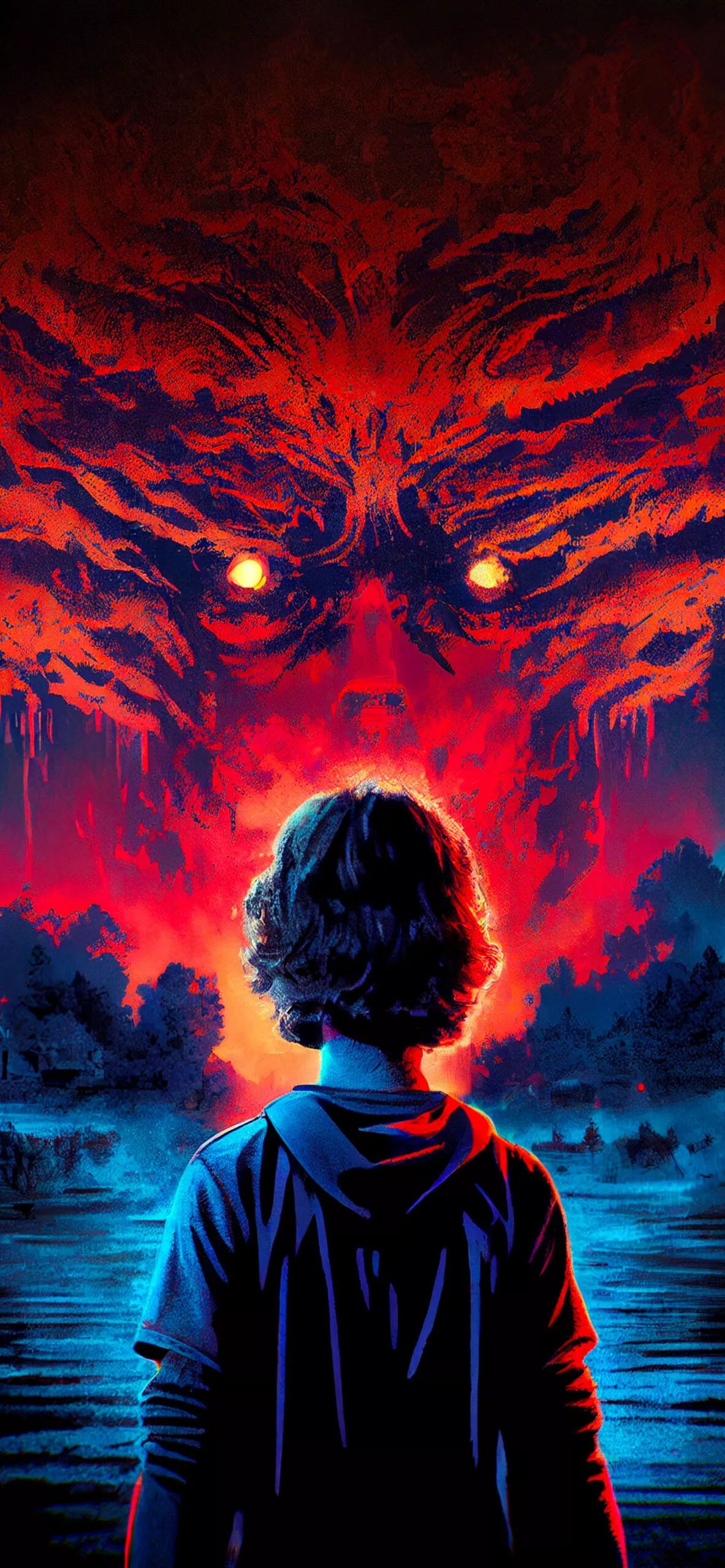 Stranger Things Art Wallpaper