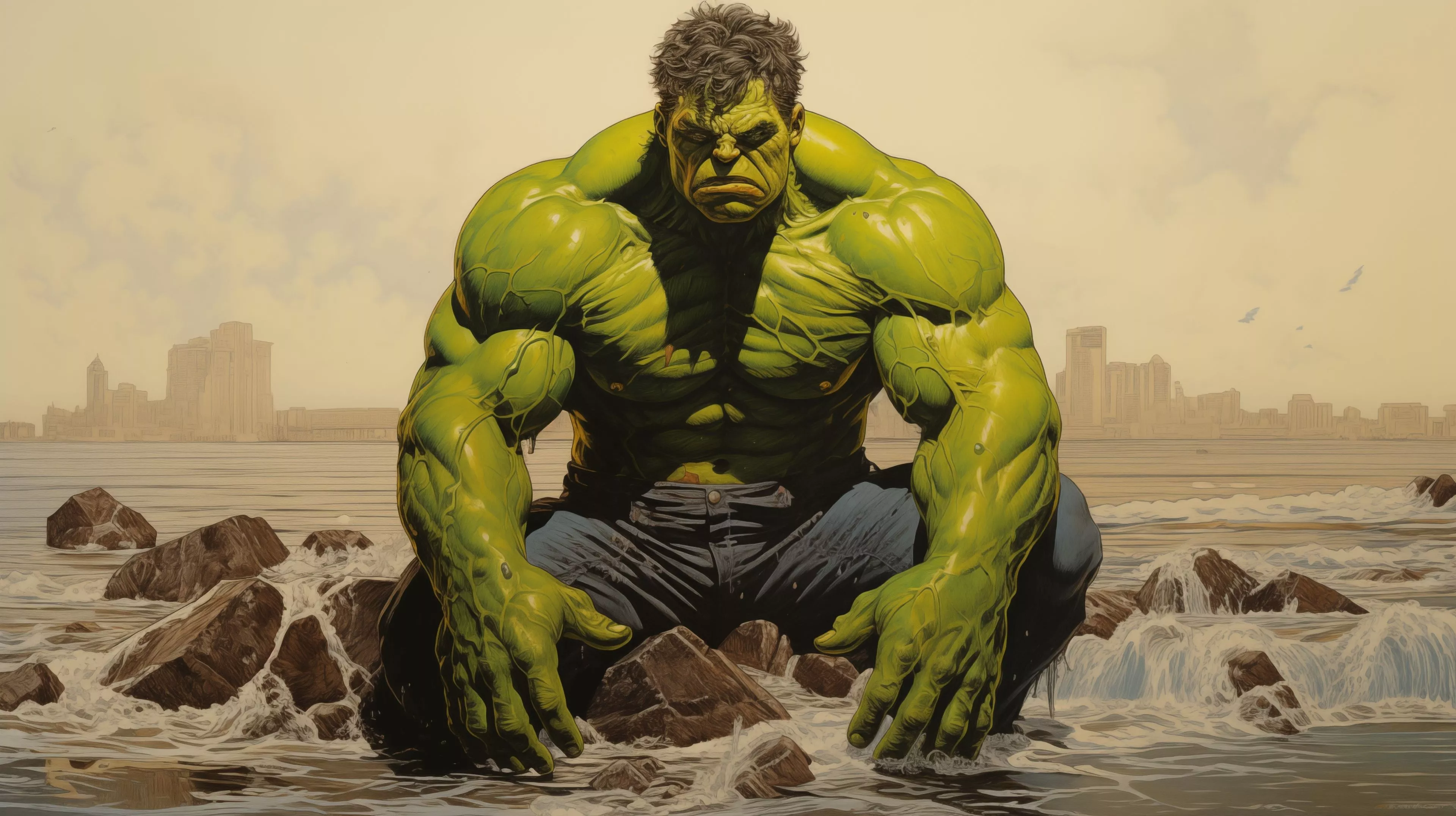 4K Hulk Marvel Cool Wallpaper, HD