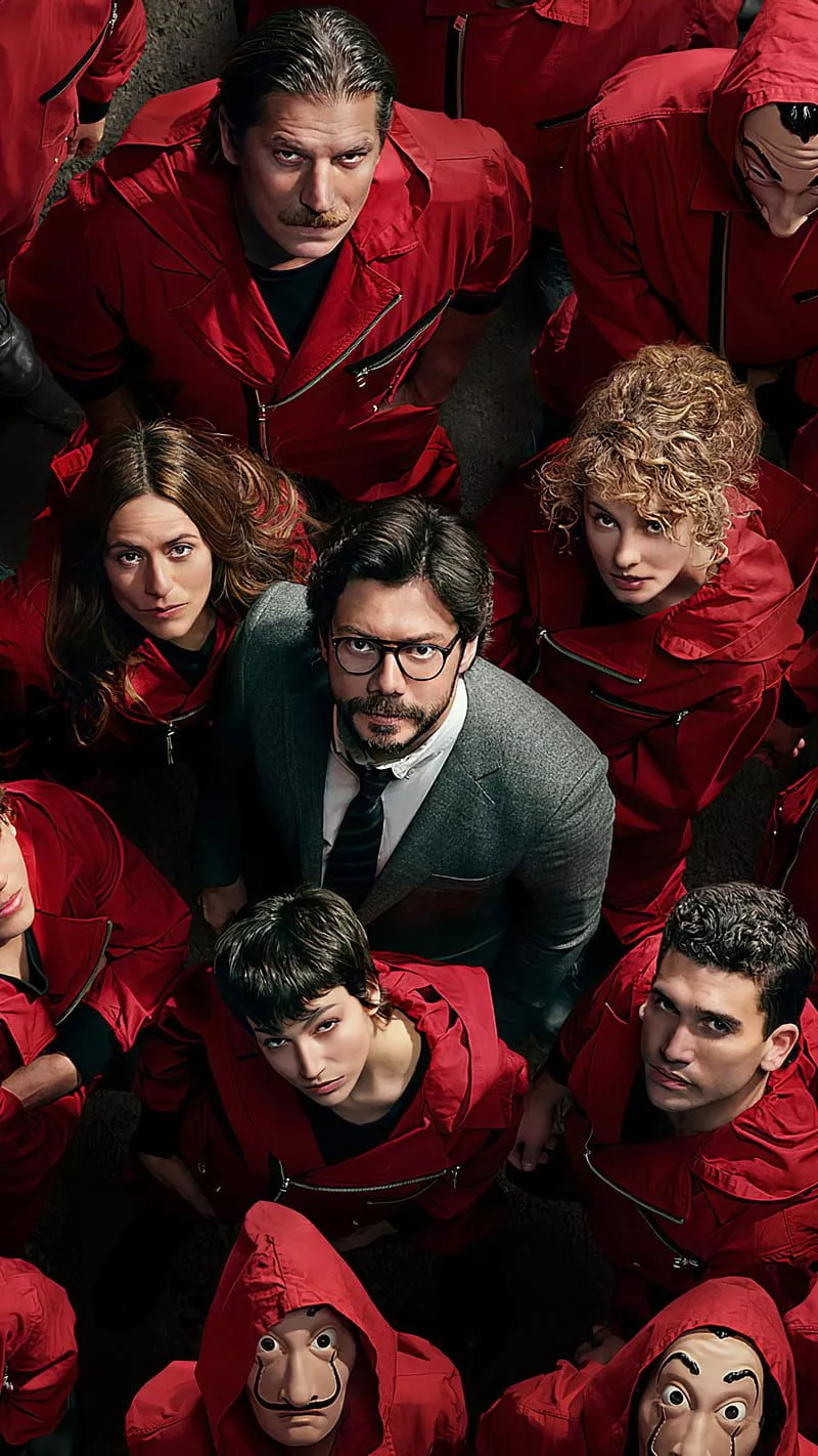 Money heist, berlin, denver, la casa