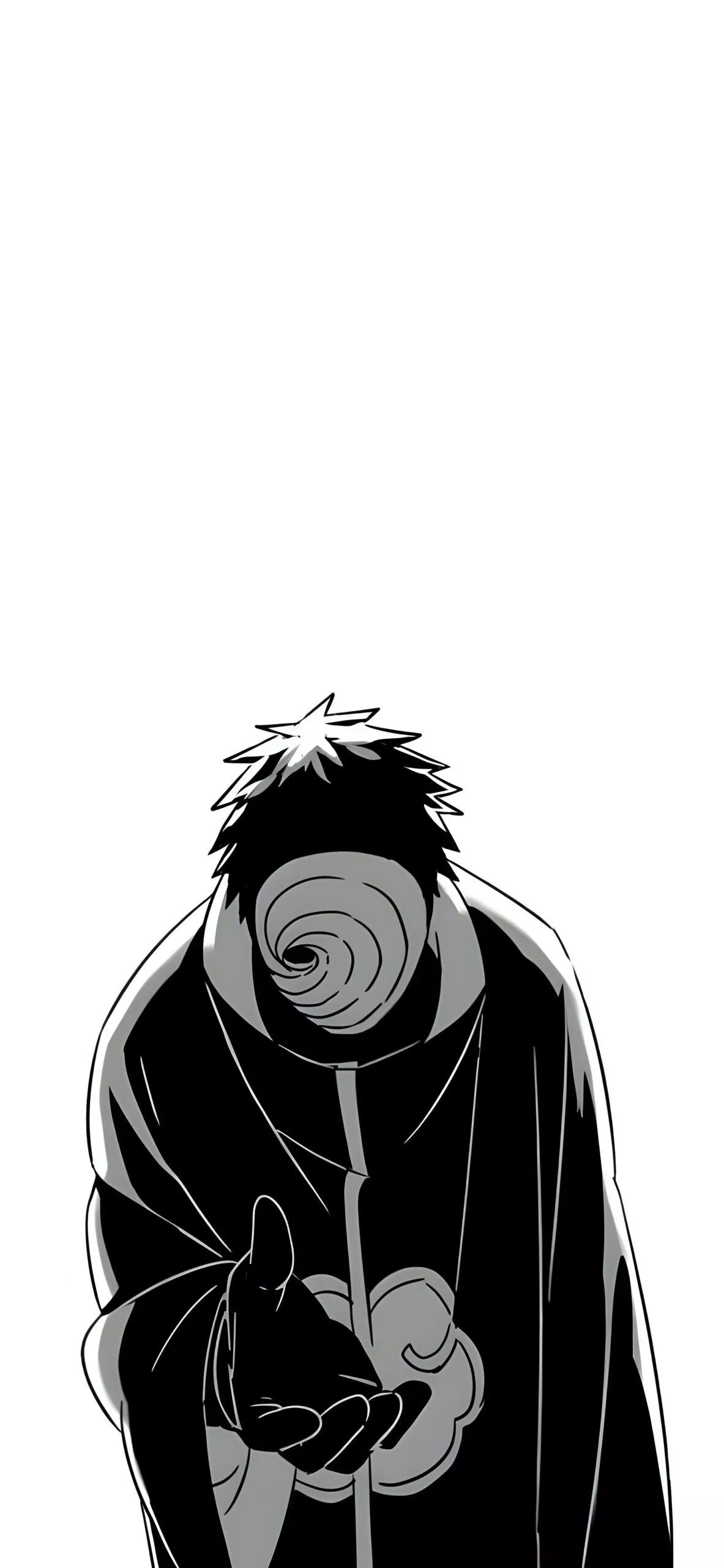 Obito Uchiha White Anime Wallpaper