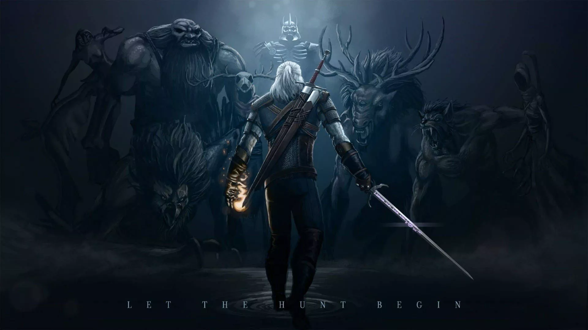 The Witcher 3 Geralt Let The Hunt Begin