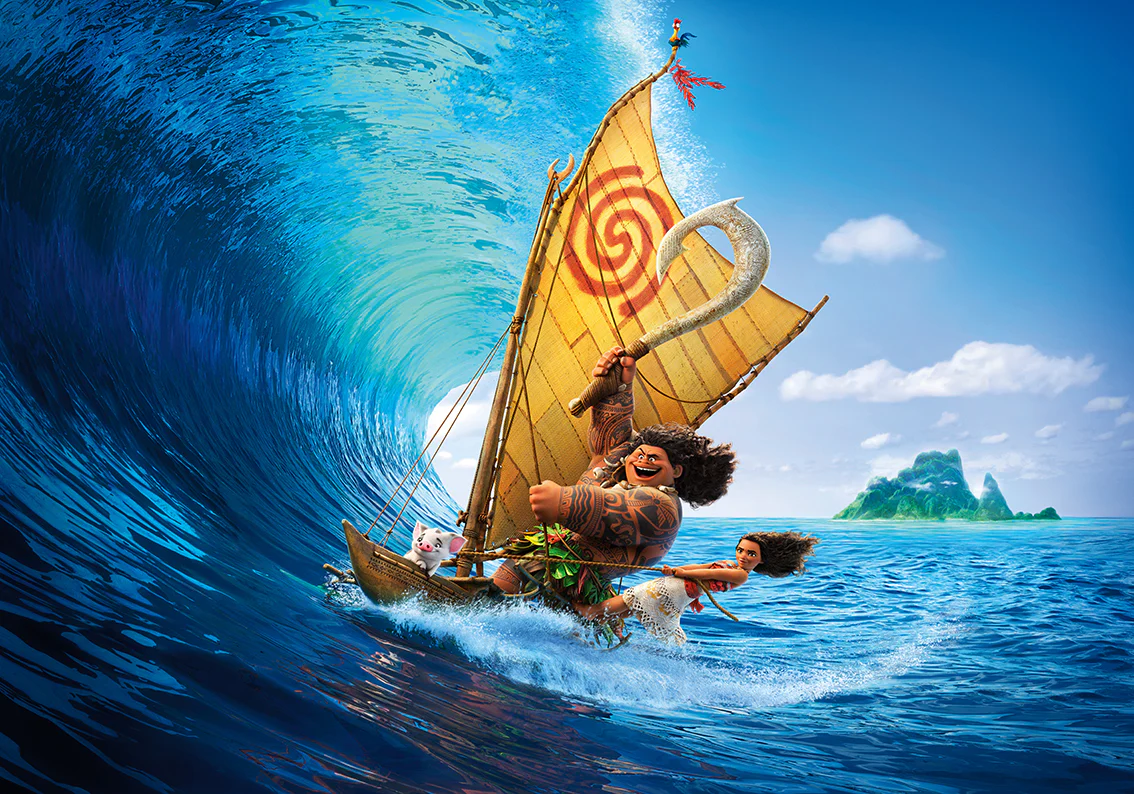 Moana Disney Princess Woven Self