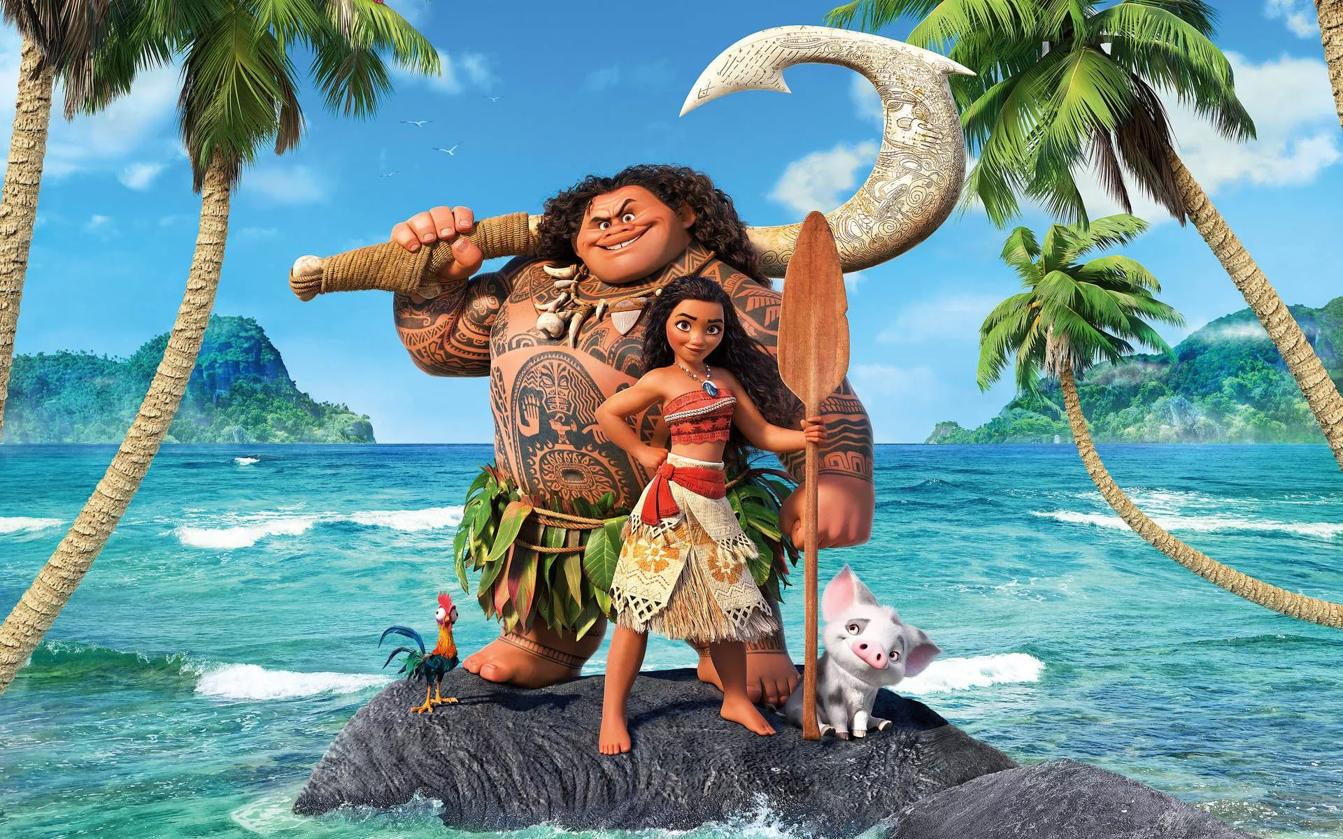 Disney Movie Moana 4K Wallpaper