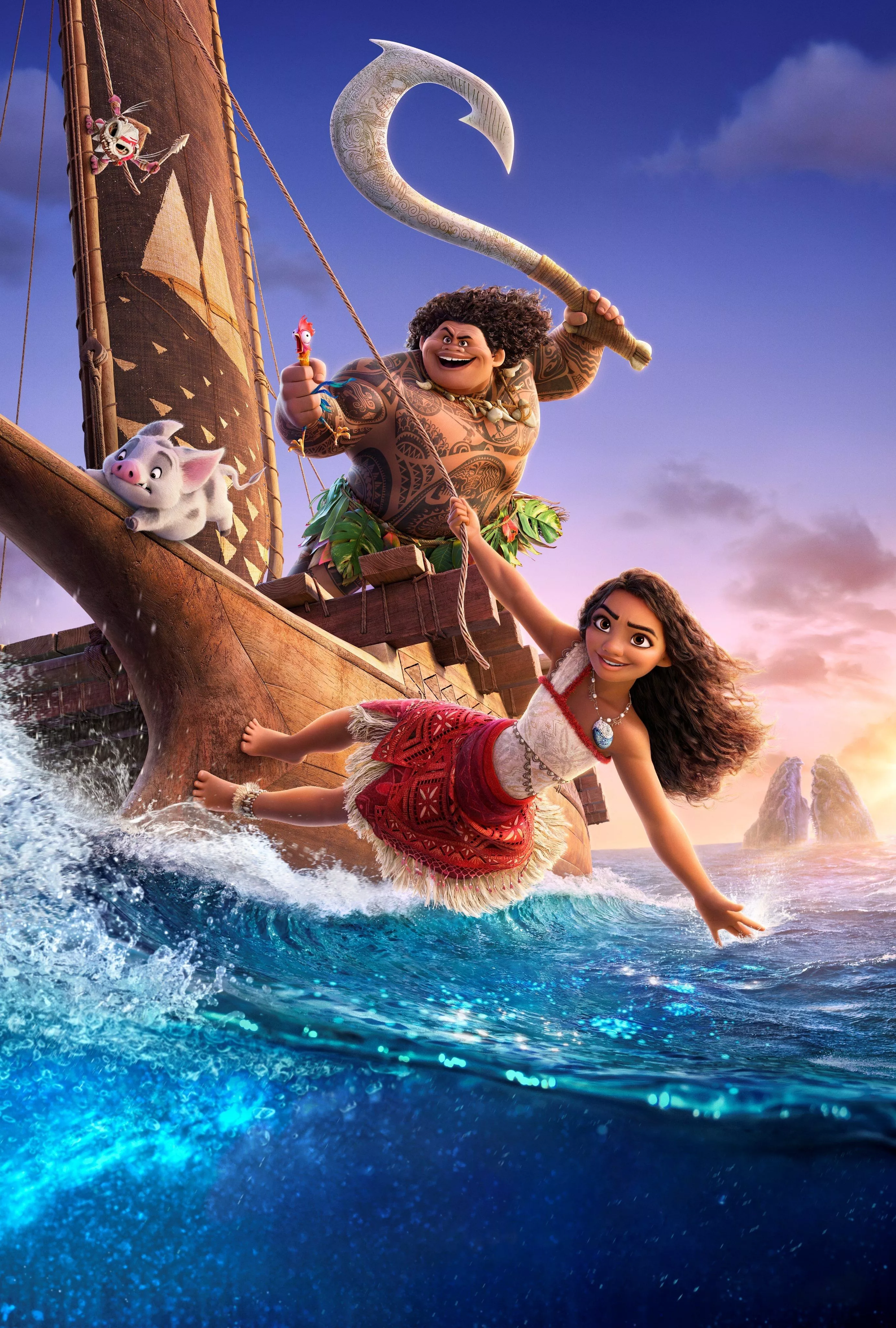 Moana 2 Movie Poster Wallpaper, HD