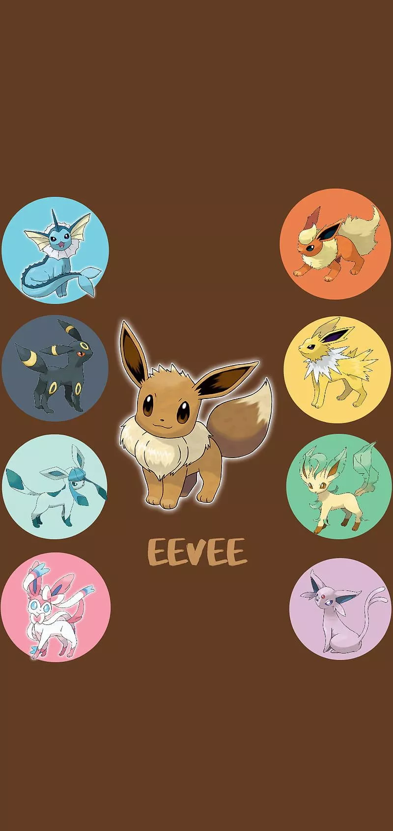 Eevee, pokemon, HD phone wallpaper