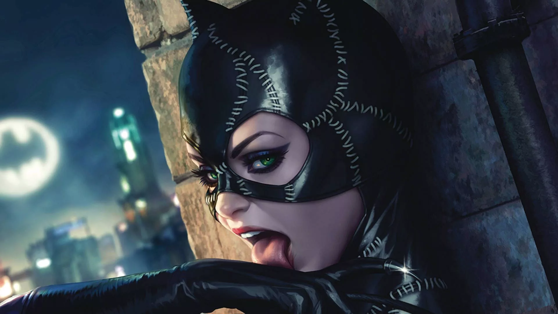 Download Catwoman Digital Art Wallpaper
