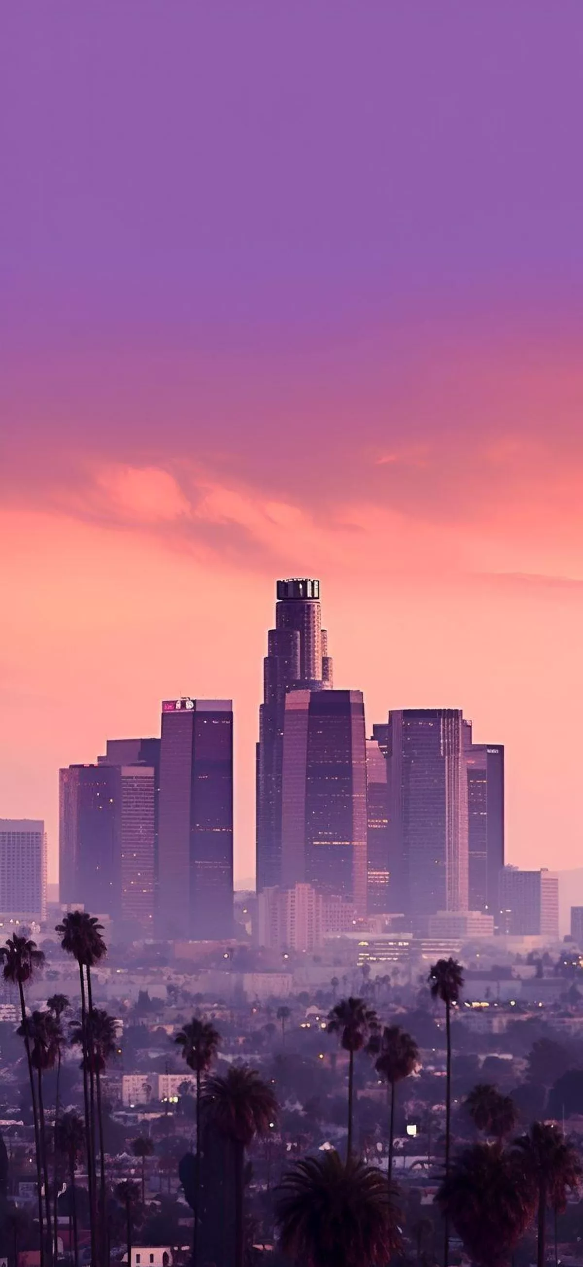 Los Angeles LA City California Skyline