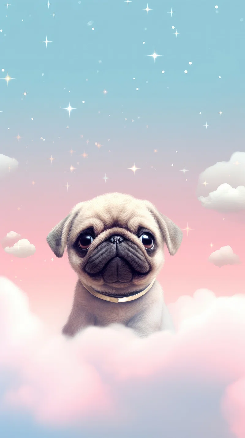 Wallpaper Pug Image. Free Photo, PNG