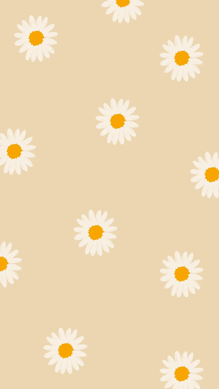 customizable daisy wallpaper