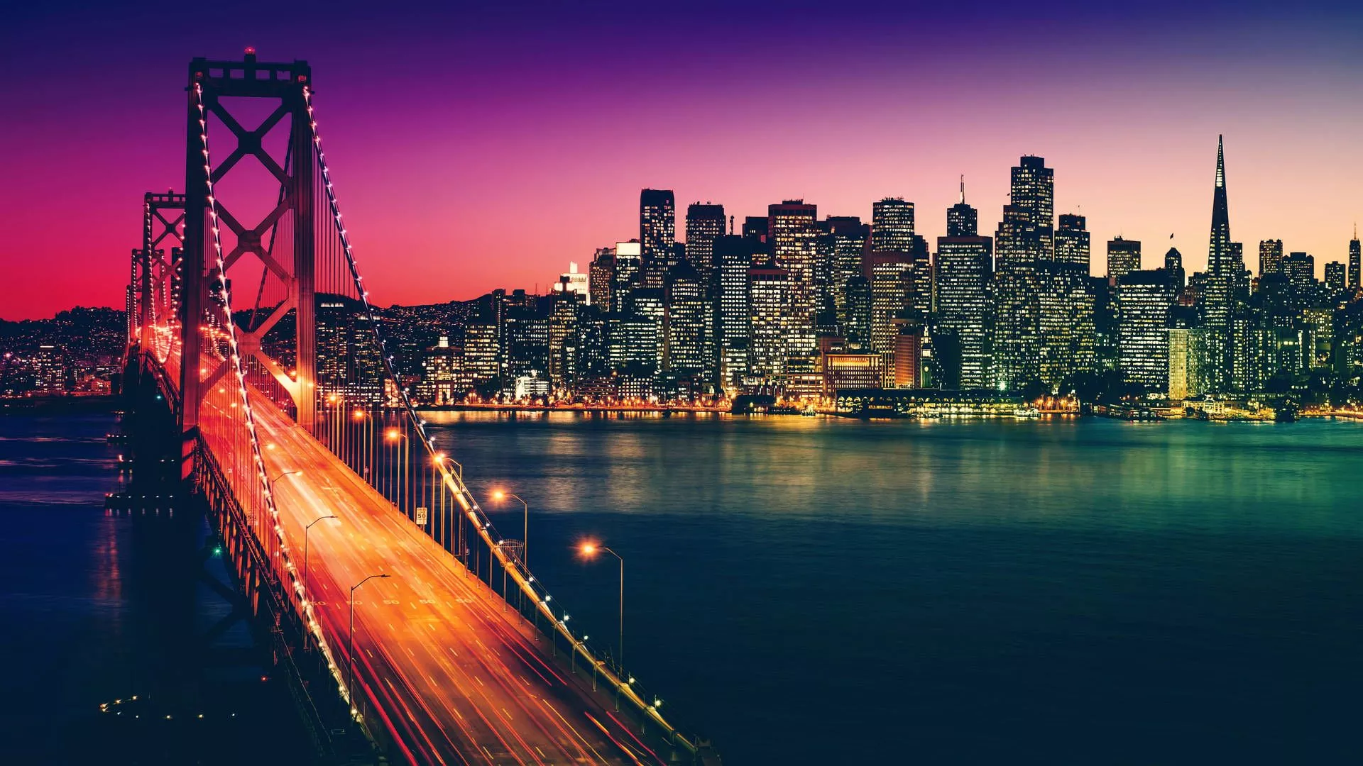 San Francisco Skyline Background