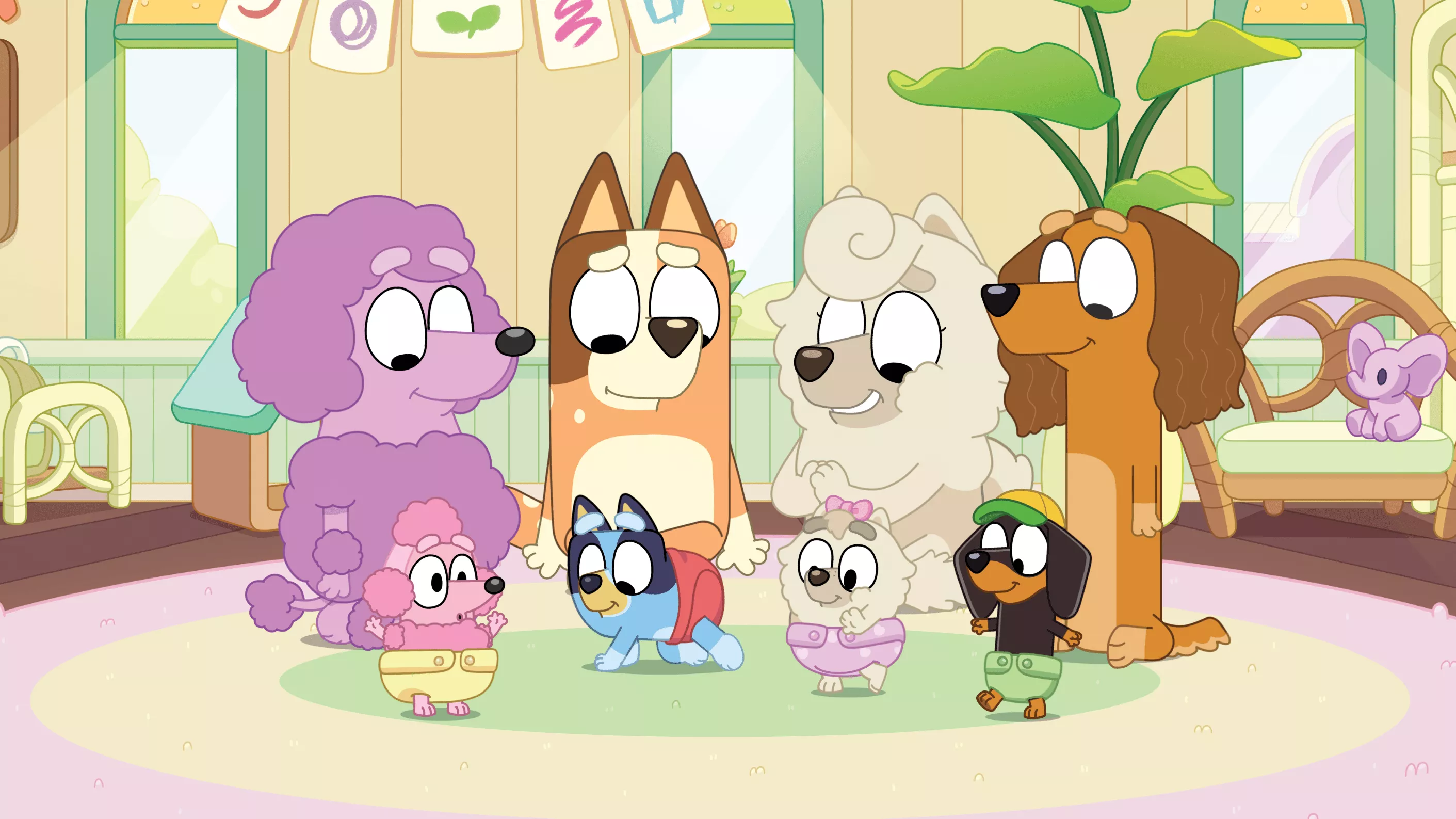 Baby Bluey Wallpaper Official