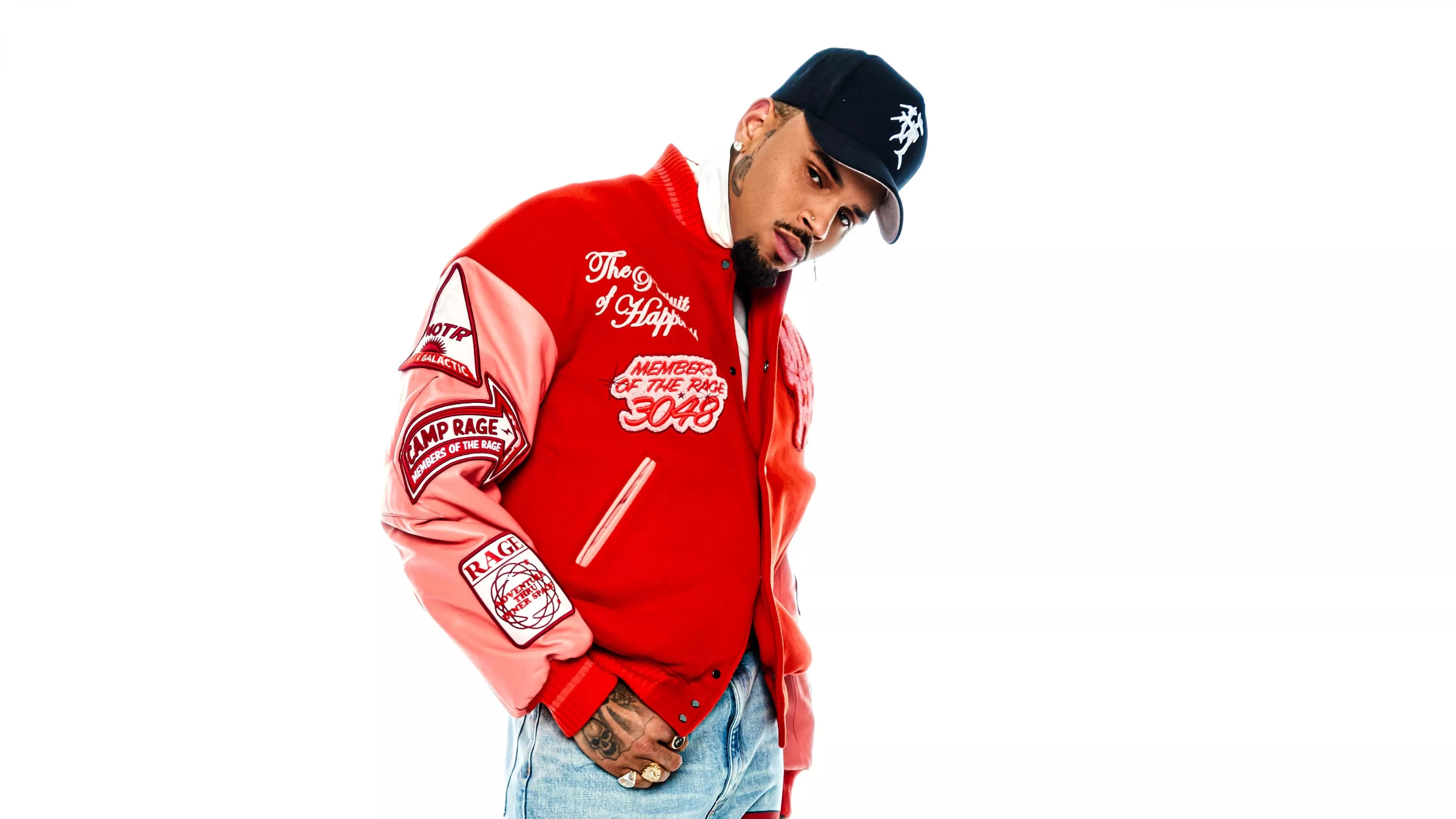 Chris Brown Wallpaper 4K, 5K, White