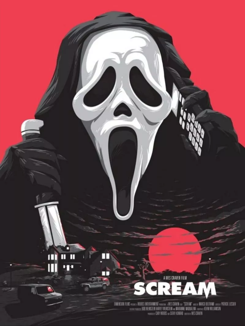 Scream, scream the movie, ghost face
