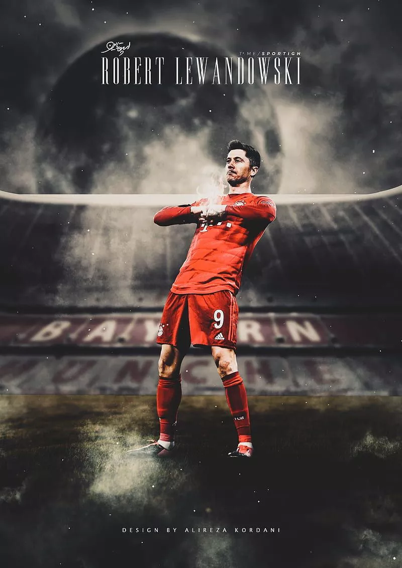 Robert Lewandowski, bayern munich fc, european soccer, german soccer, HD phone wallpaper