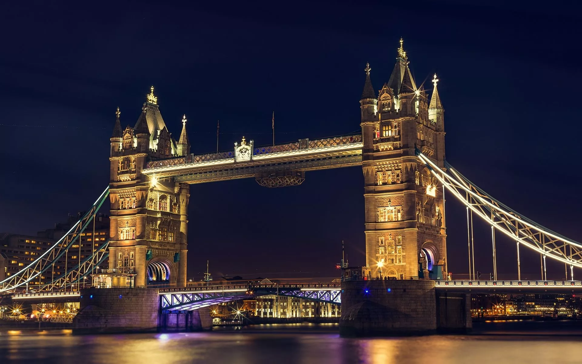 London Bridge Wallpaper 4K, United