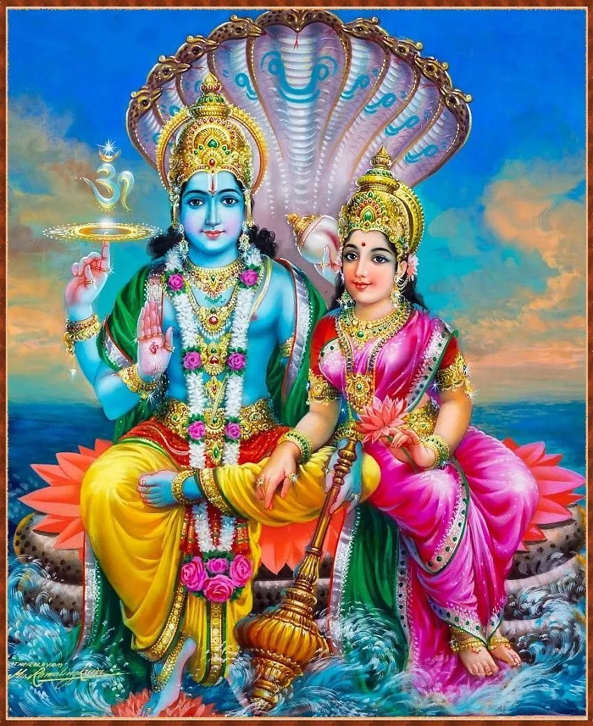 Sjir Lord Vishnu HD Wallpaper