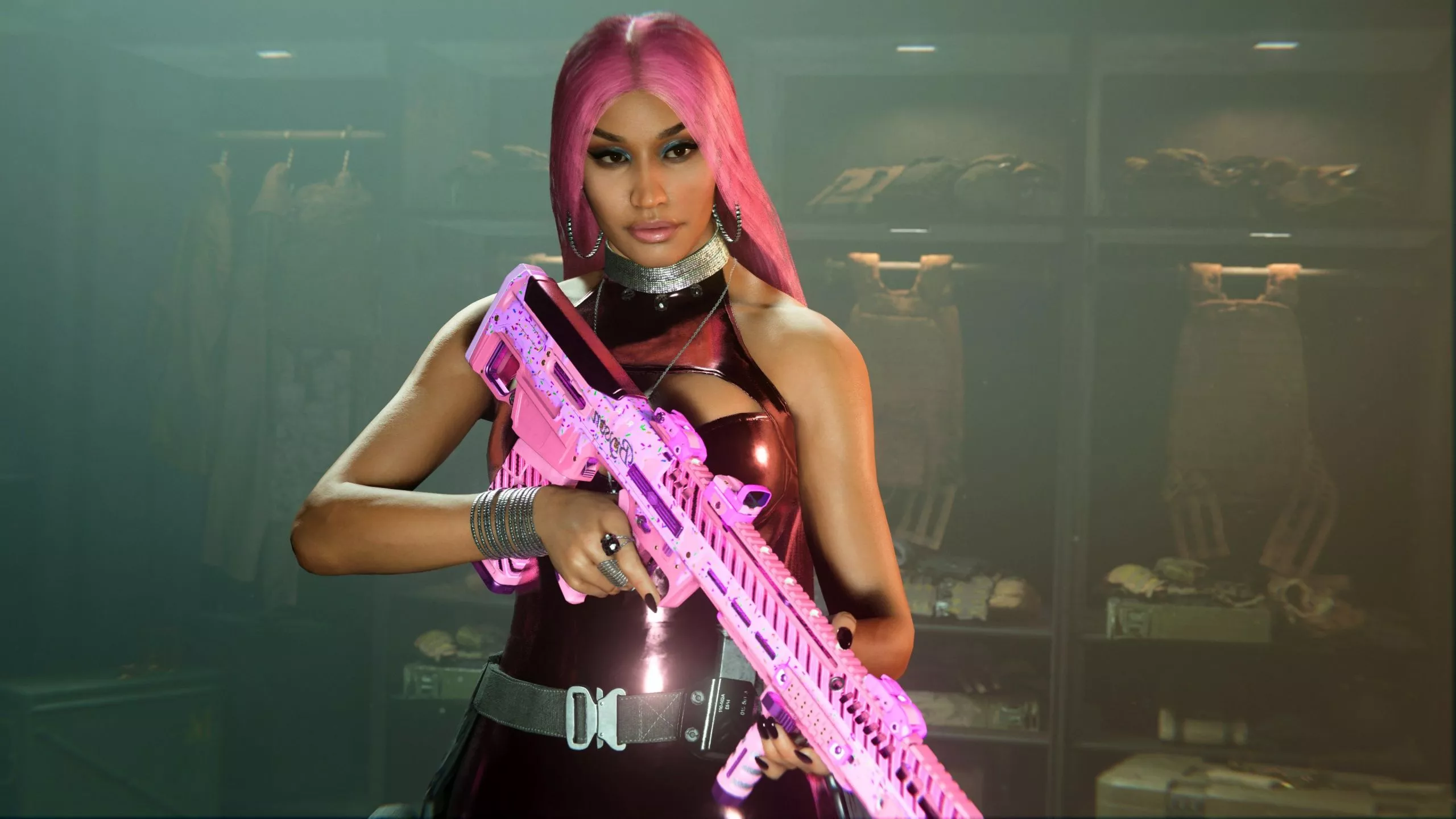 Nicki Minaj Wallpaper 4K, Call of Duty