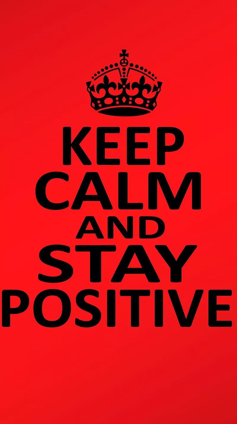 stay positive, HD phone wallpaper